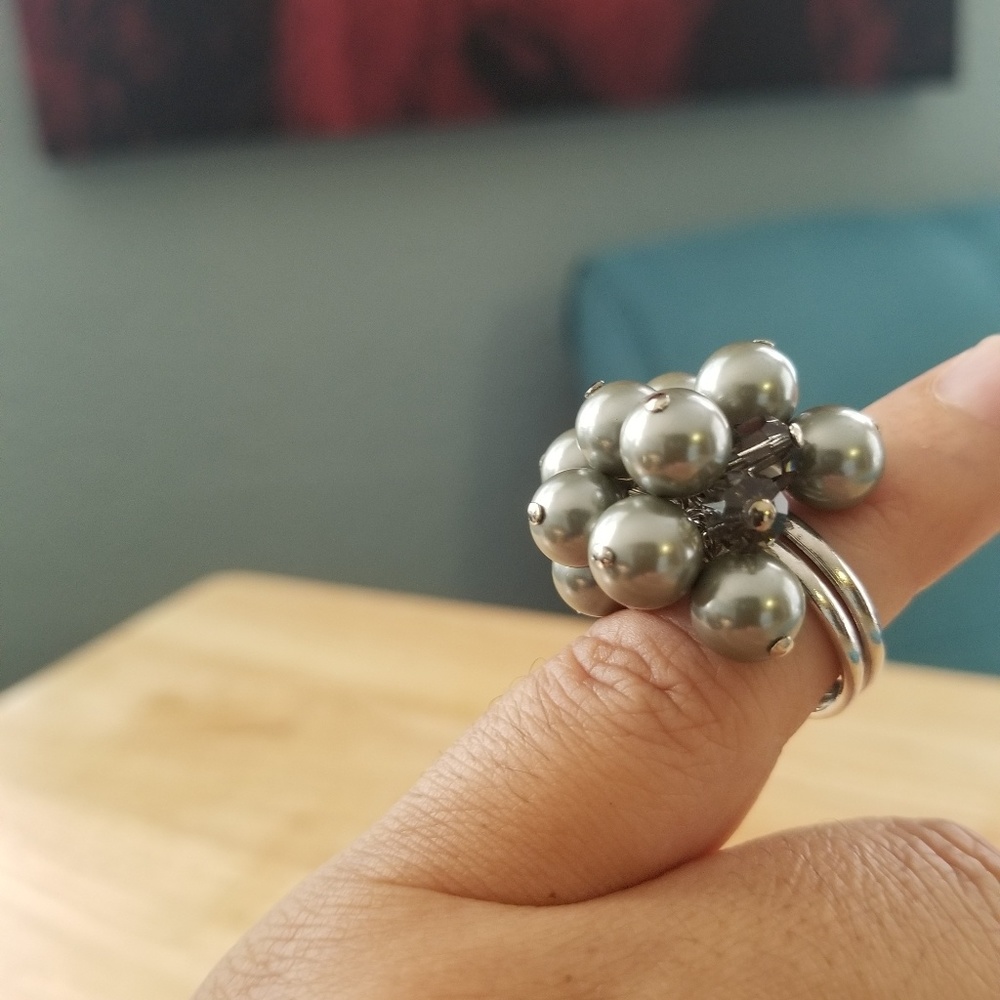 PEARL RING(MULTIPEARL) - Picture 6 of 6